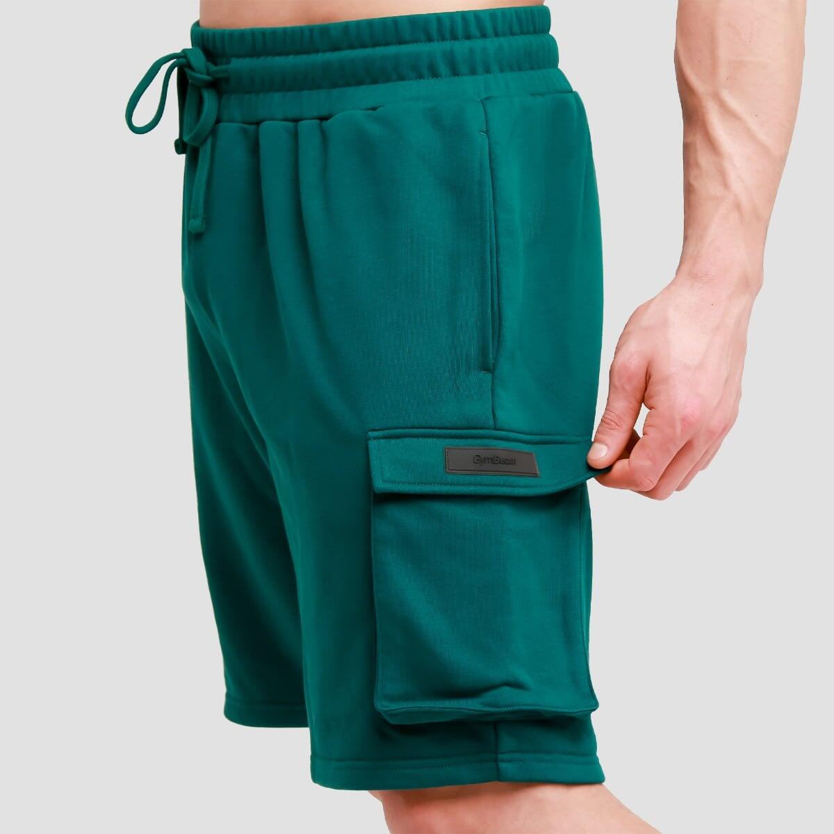 Pantaloncini uomo regular verdi Utility 4/7