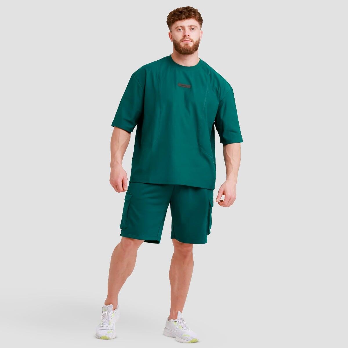 Pantaloncini uomo regular verdi Utility 6/7