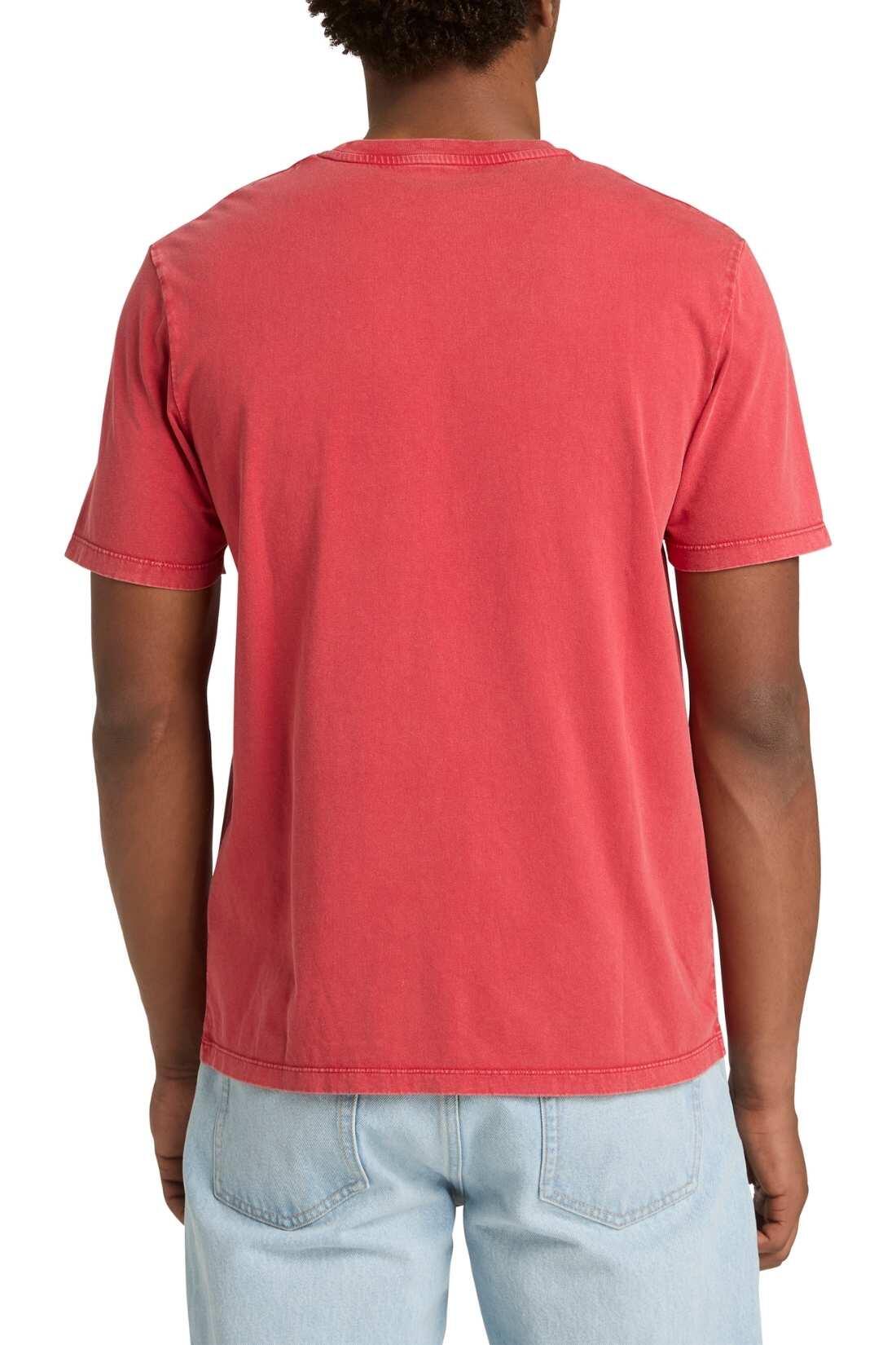 TIMBERLAND – Herren-Regulär-T-Shirt in durchgefärbtem Schwarz 3/3