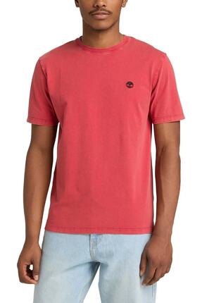 T-shirt - Sportswear - Homme - Coupe régulière - Manches courtes - Rouge