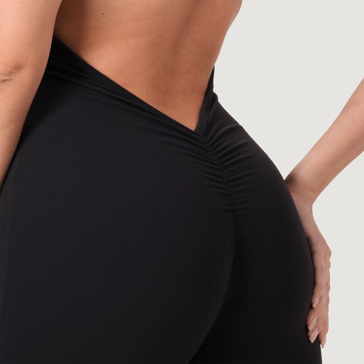 Kombinezon damski fitness bez rękawów slim fit NEO Black 6/7