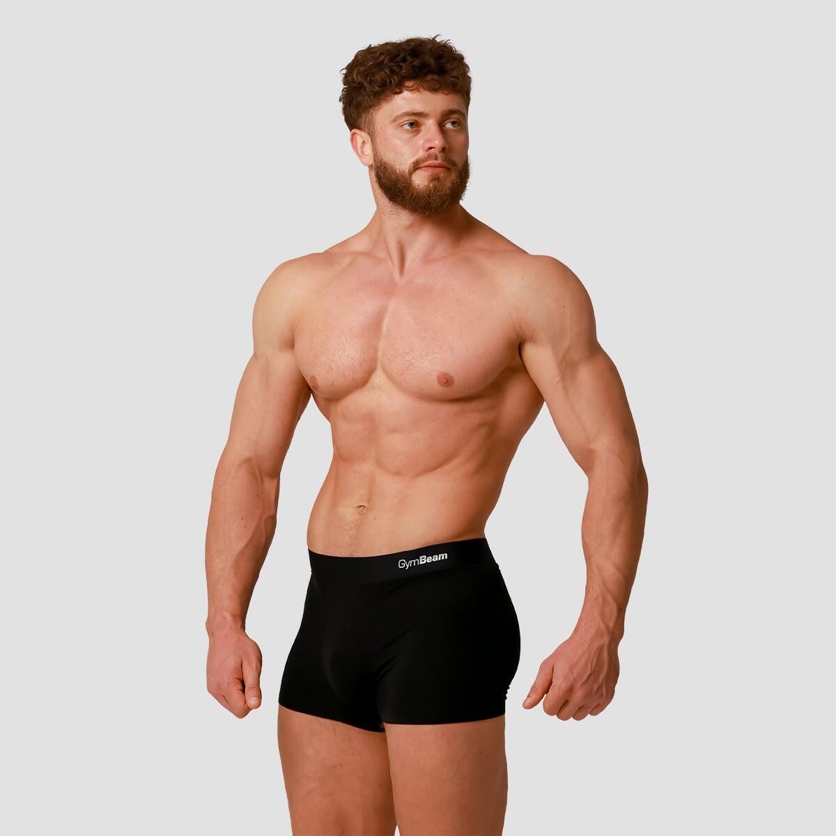 Bokserki męskie regular czarne Soft 2Pack 3/7