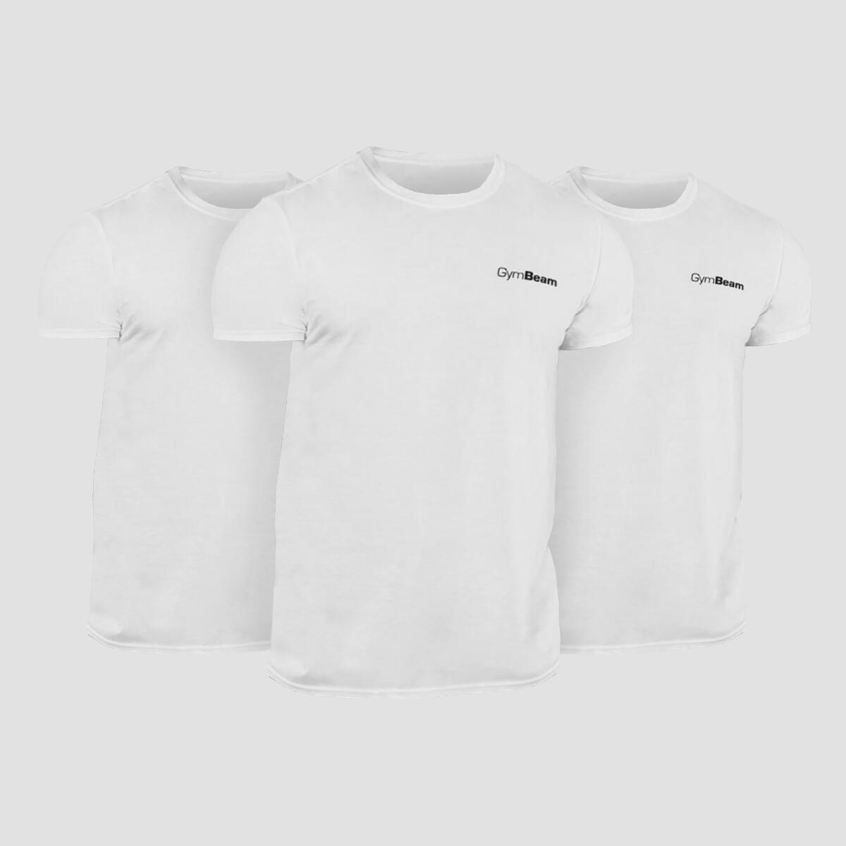 Koszulka męska fitness z krótkim rękawem Basic 3Pack