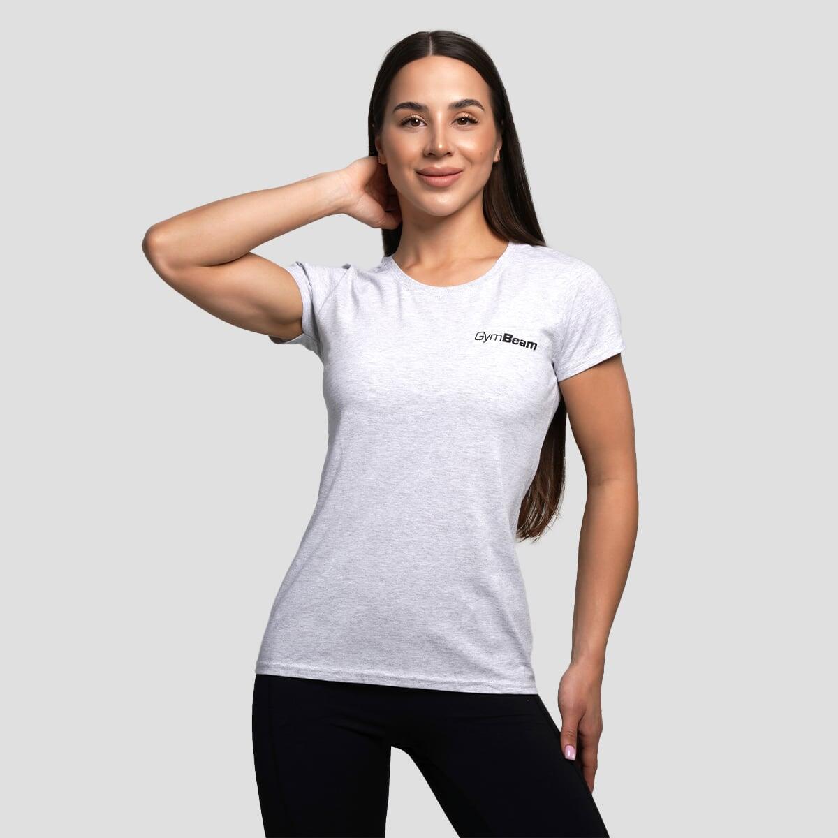 Koszulka damska fitness z krótkim rękawem Basic