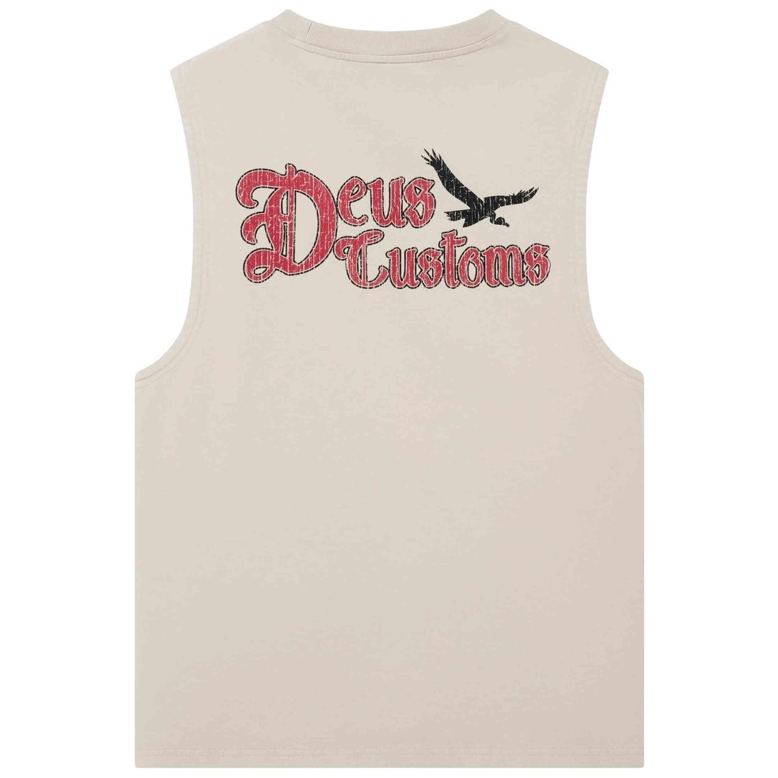 Camiseta regata Deus ex machina modelo D262USL210-IVORY para homem 2/4