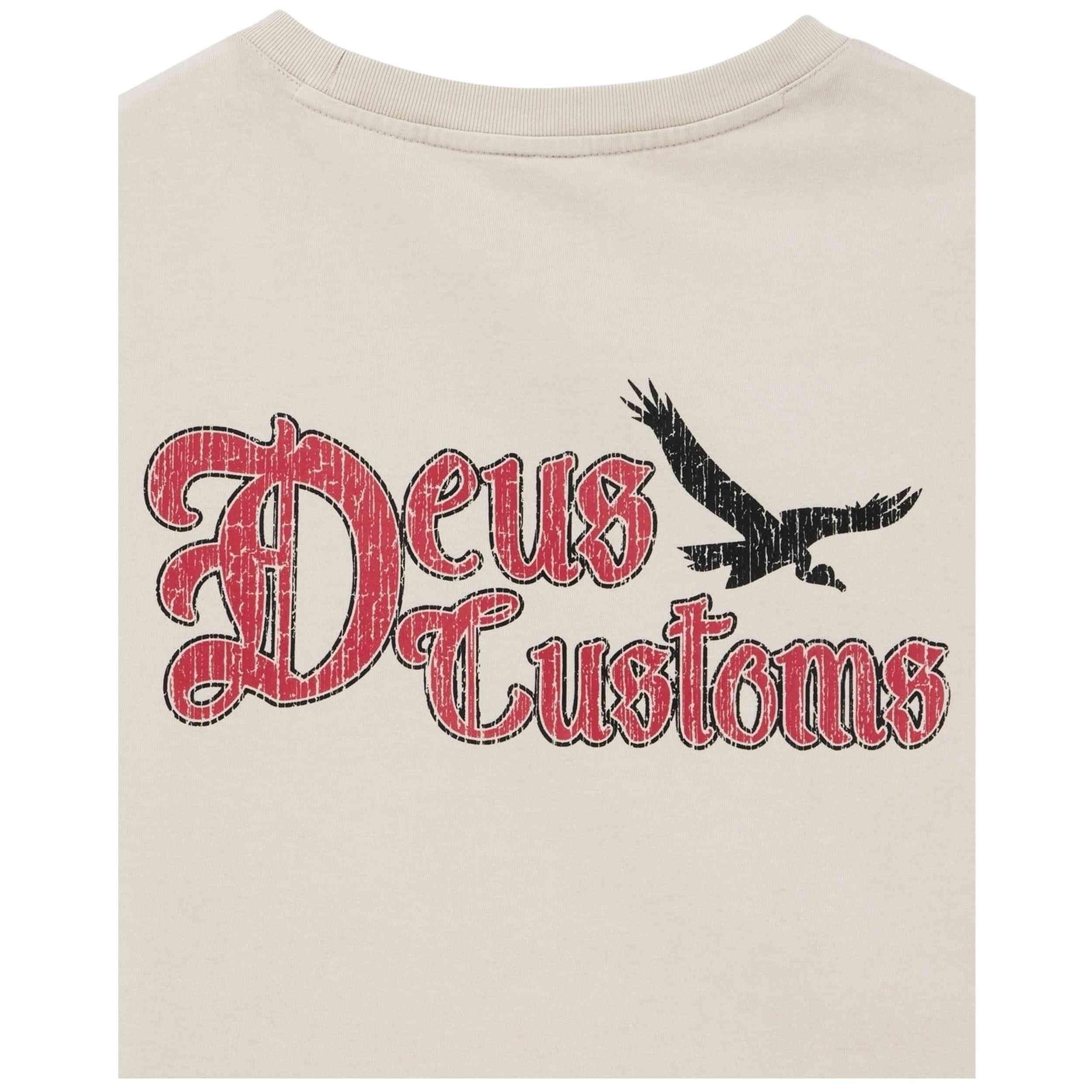 Camiseta regata Deus ex machina modelo D262USL210-IVORY para homem 4/4
