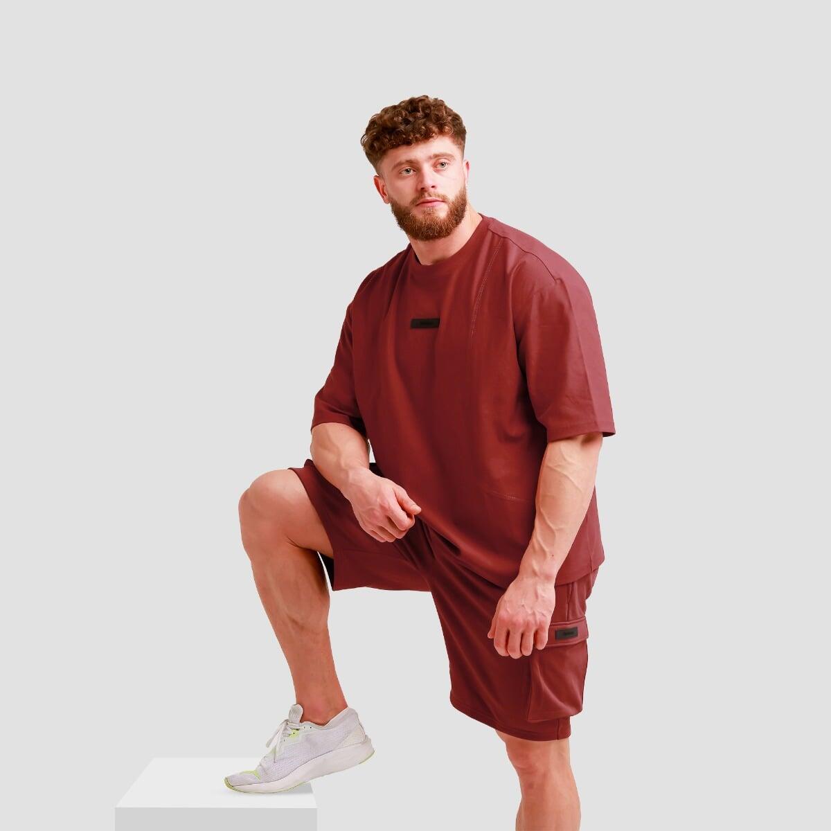 T-shirt uomo oversize rossa Unstoppable 5/7