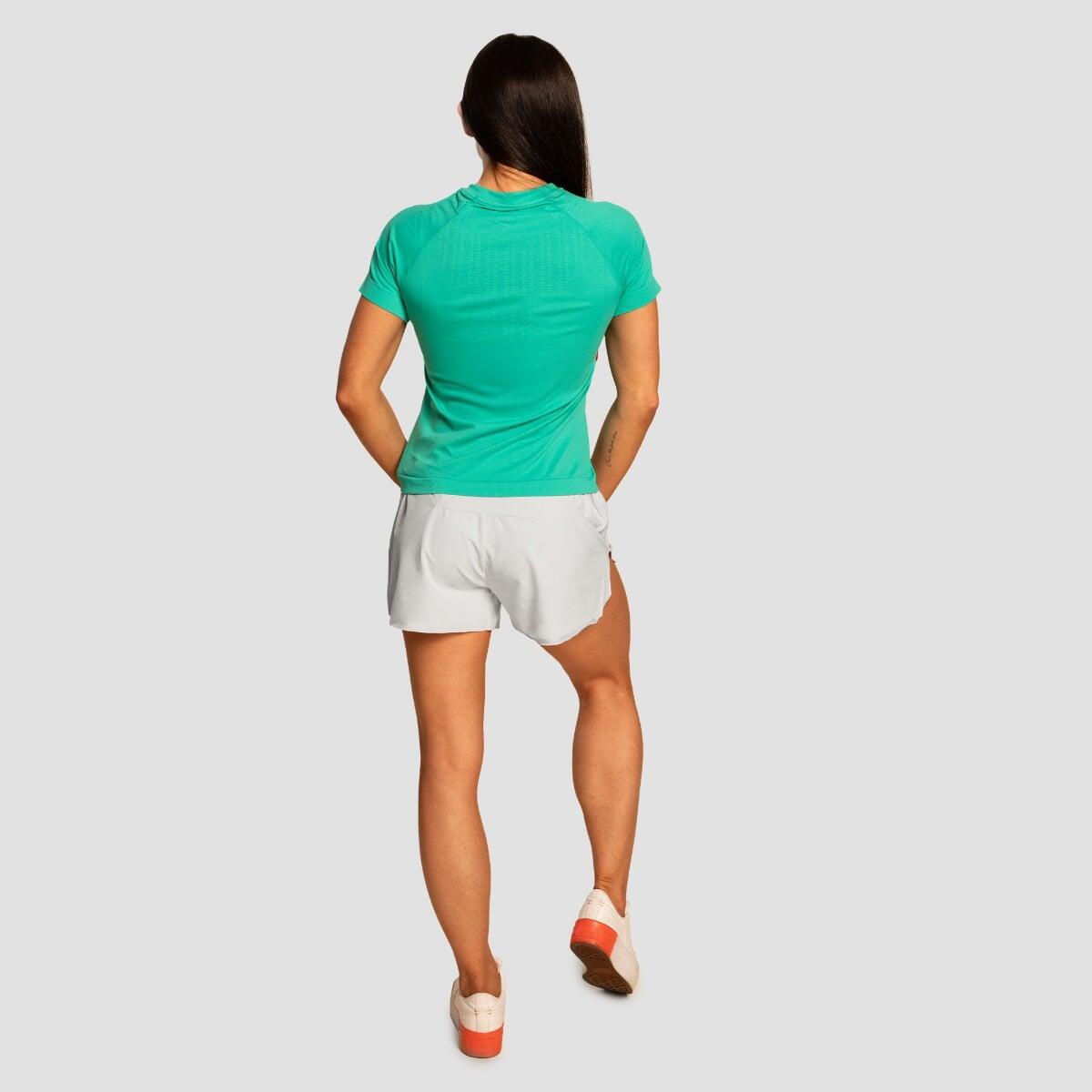 T-shirt donna running traspirante verde Pulse X 5/7