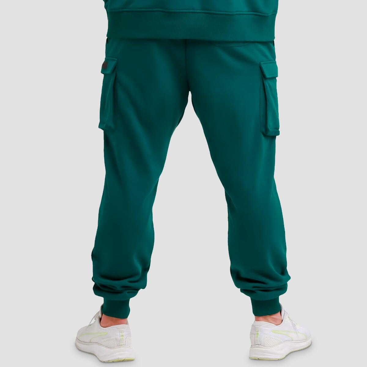 Pantaloni uomo con tasche verdi 3/7