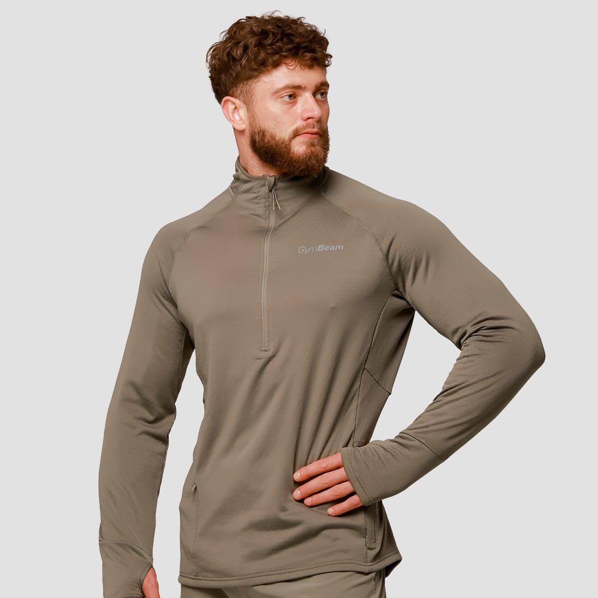 Bluza męska bieganie z zamkiem Pulse 1/2 Zip 3/7