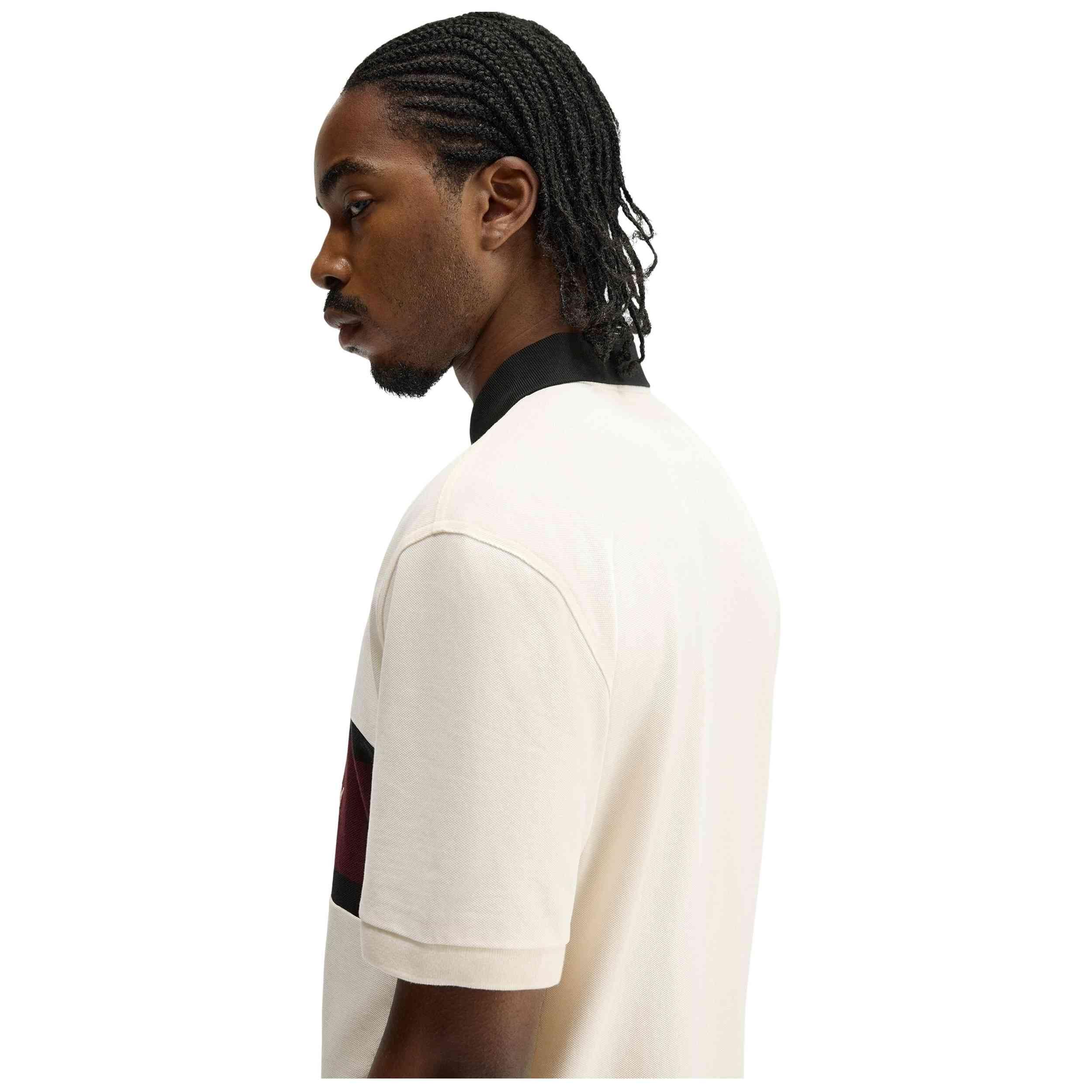 Polo Fred perry modelo POLO CON PANEL BORDADO para homem 2/4