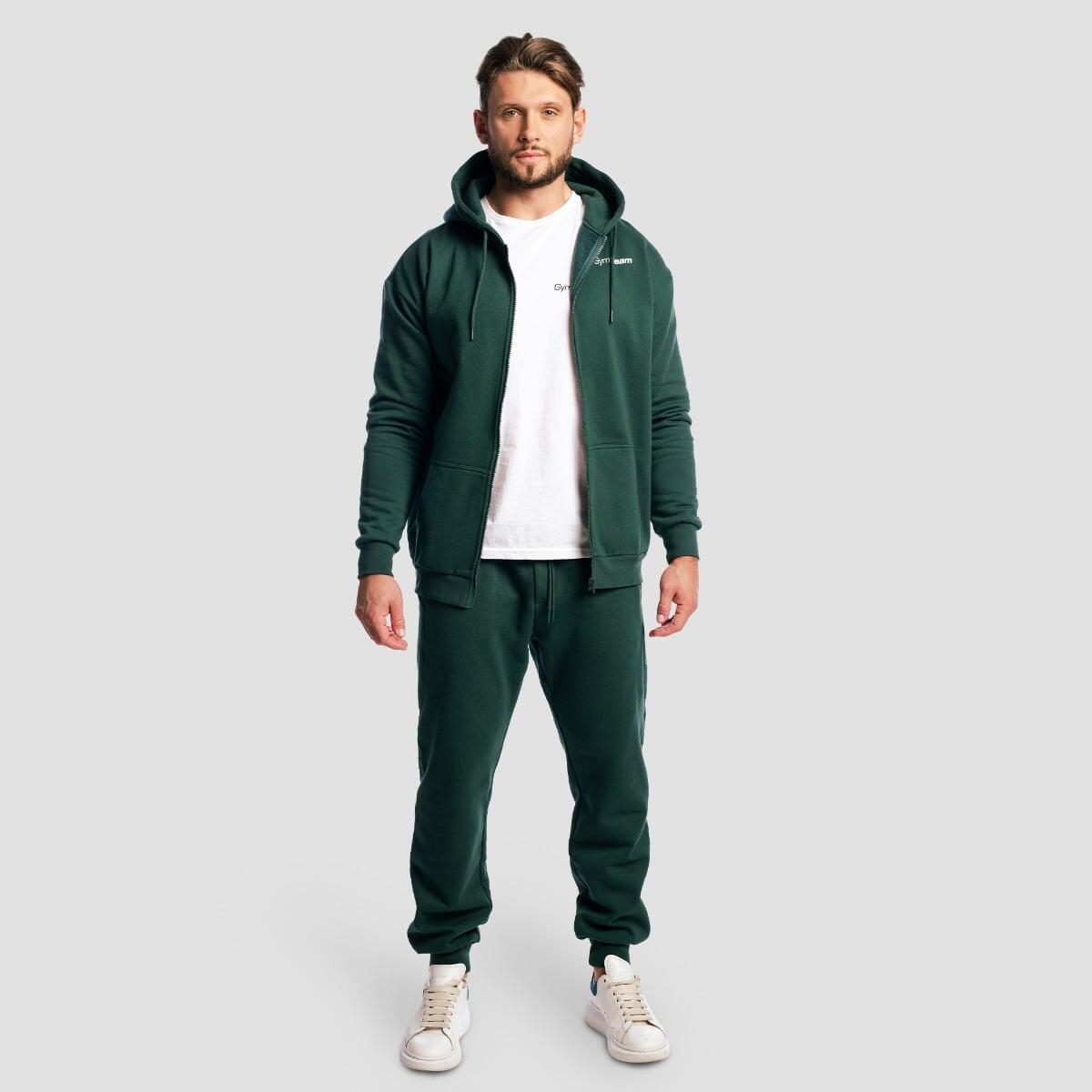 Bluza męska fitness z kapturem i zamkiem Zone Forest 5/7