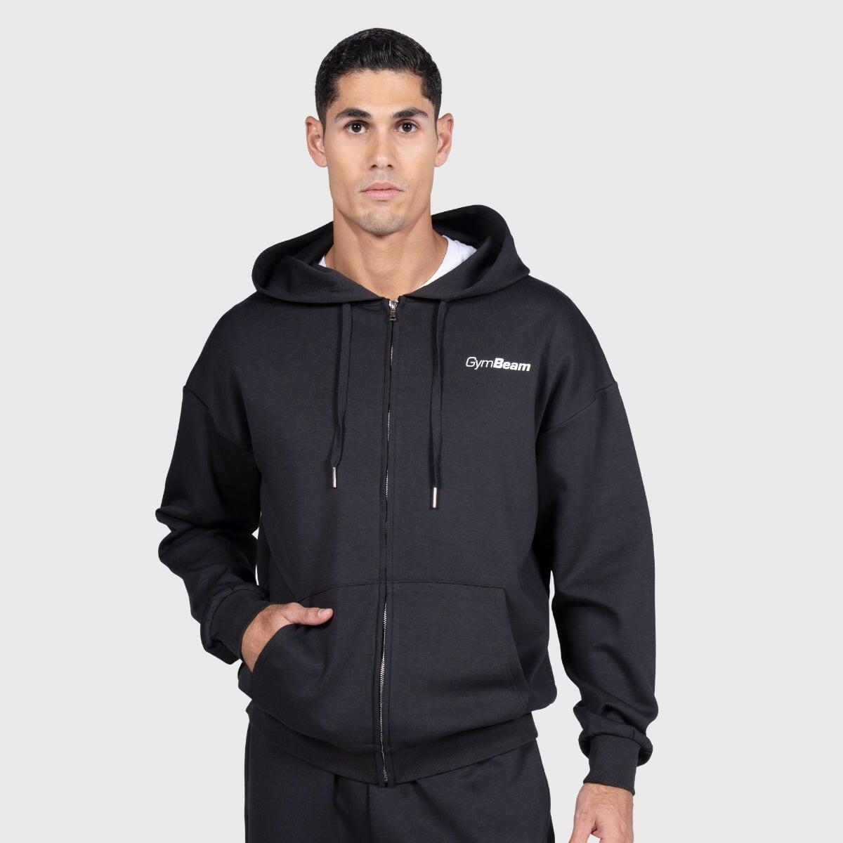 GYMBEAM Pánská mikina oversized na zip Relay