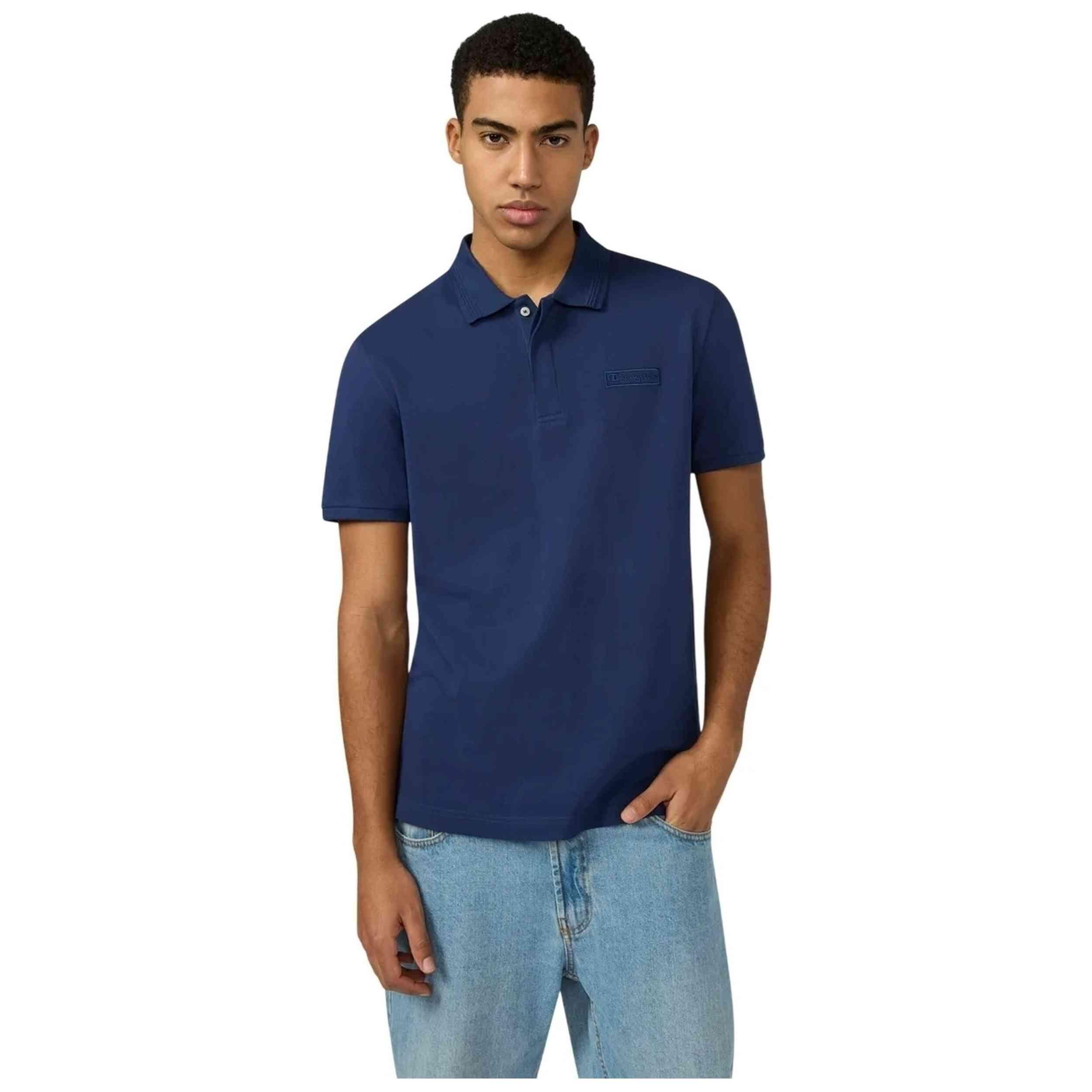 Polo à manches courtes Champion modèle 222243-BS561 pour homme 1/3