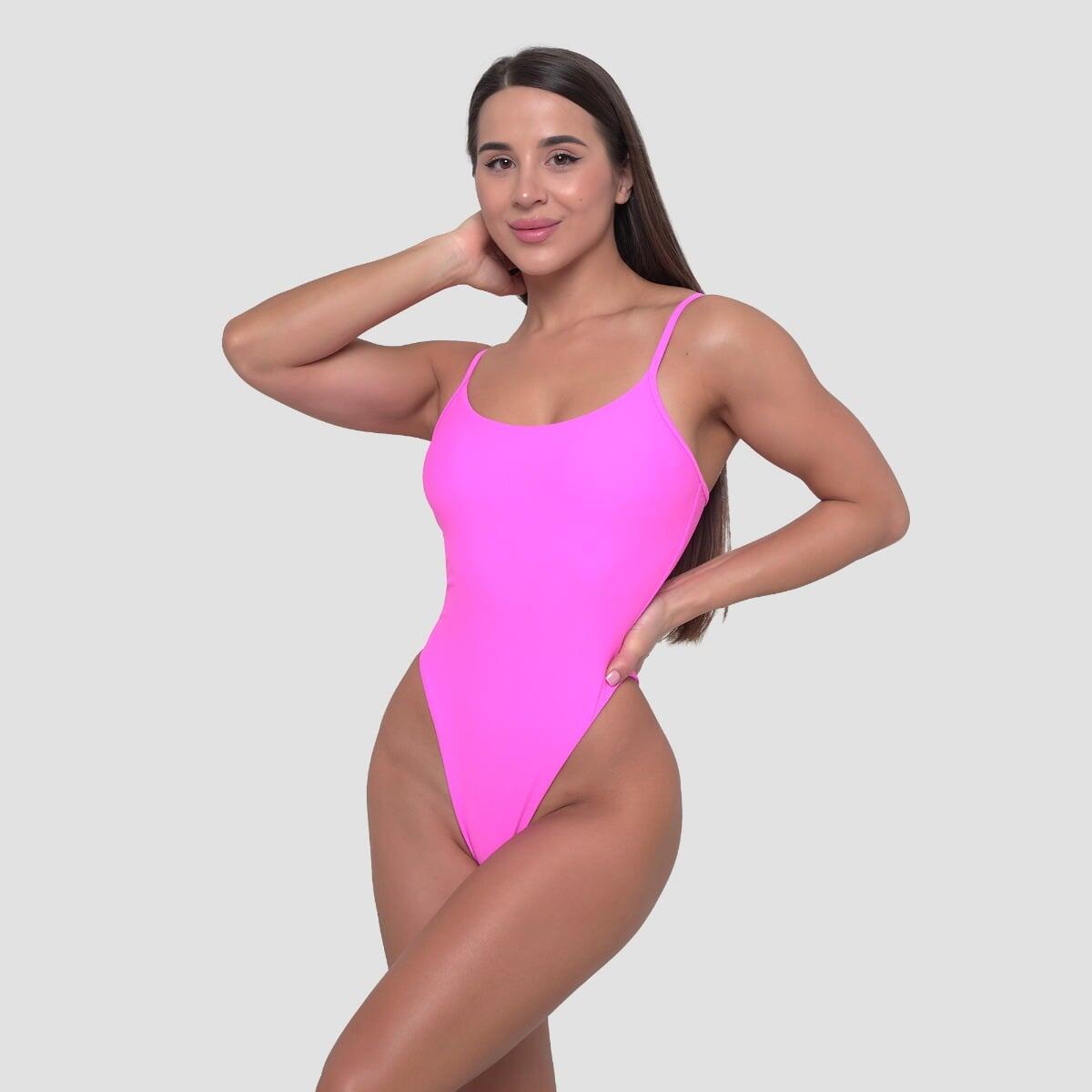 Costume intero donna sgambato rosa ARUBA 2/6