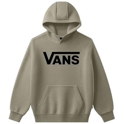 Hoodie vans model vans classic ii po warm taupe voor unisex jongens