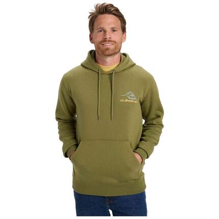 Sweat à capuche Quiksilver modèle EQYFT05168-GNG0 pour homme