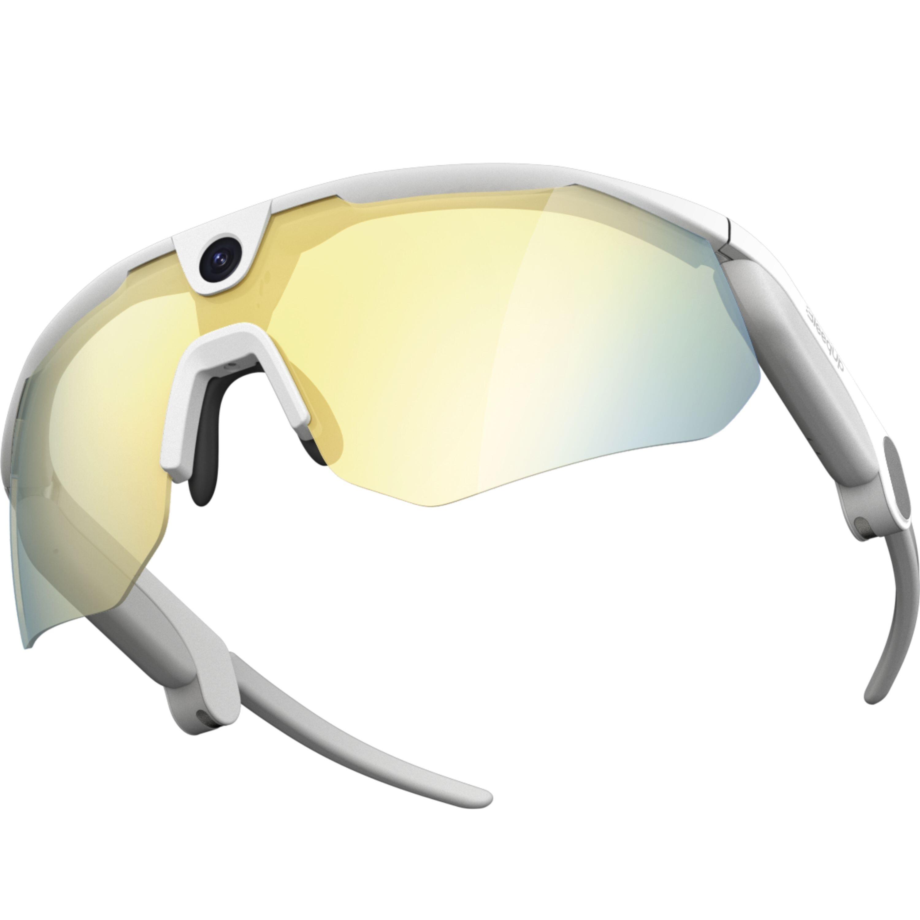 Lunettes de Sport Ranger IA Blanches avec Caméra et Audio 7/7