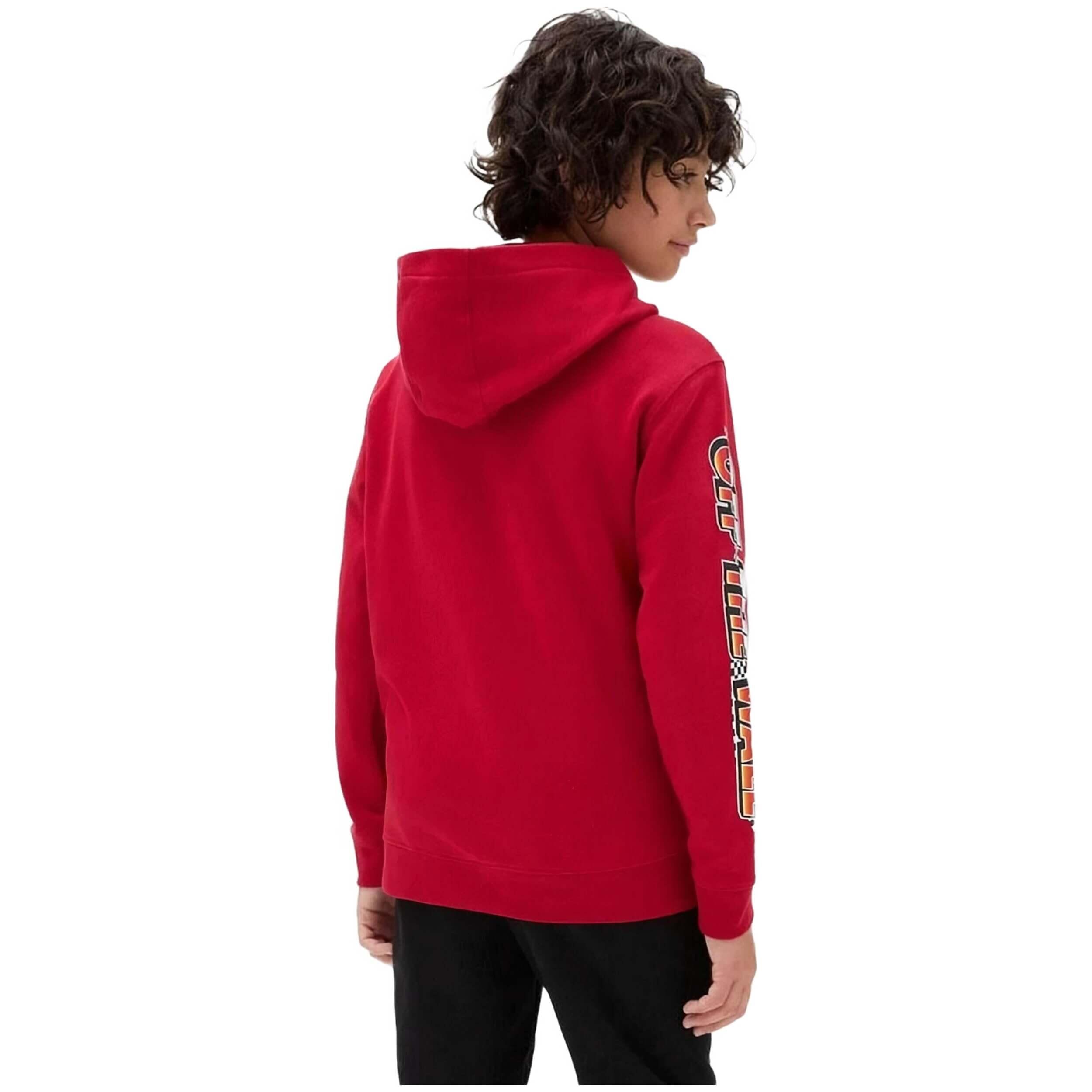 Sudadera con capucha Vans modelo VN00087W14A1-RED para niños unisex 2/2