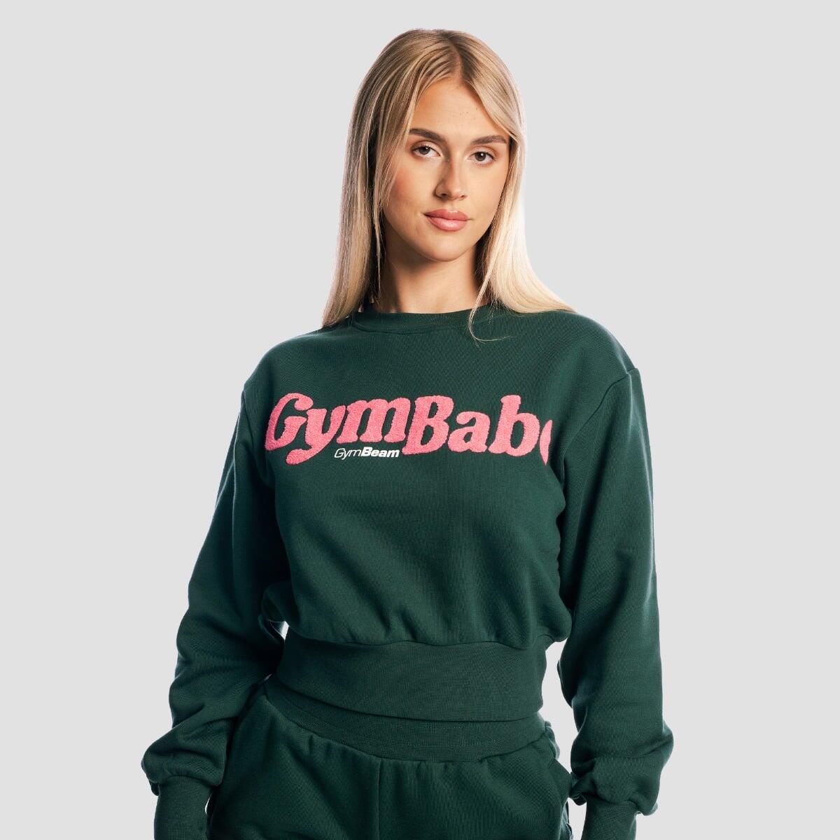 GYMBEAM Dámská fitness mikina přes hlavu bez kapuce GymBabe
