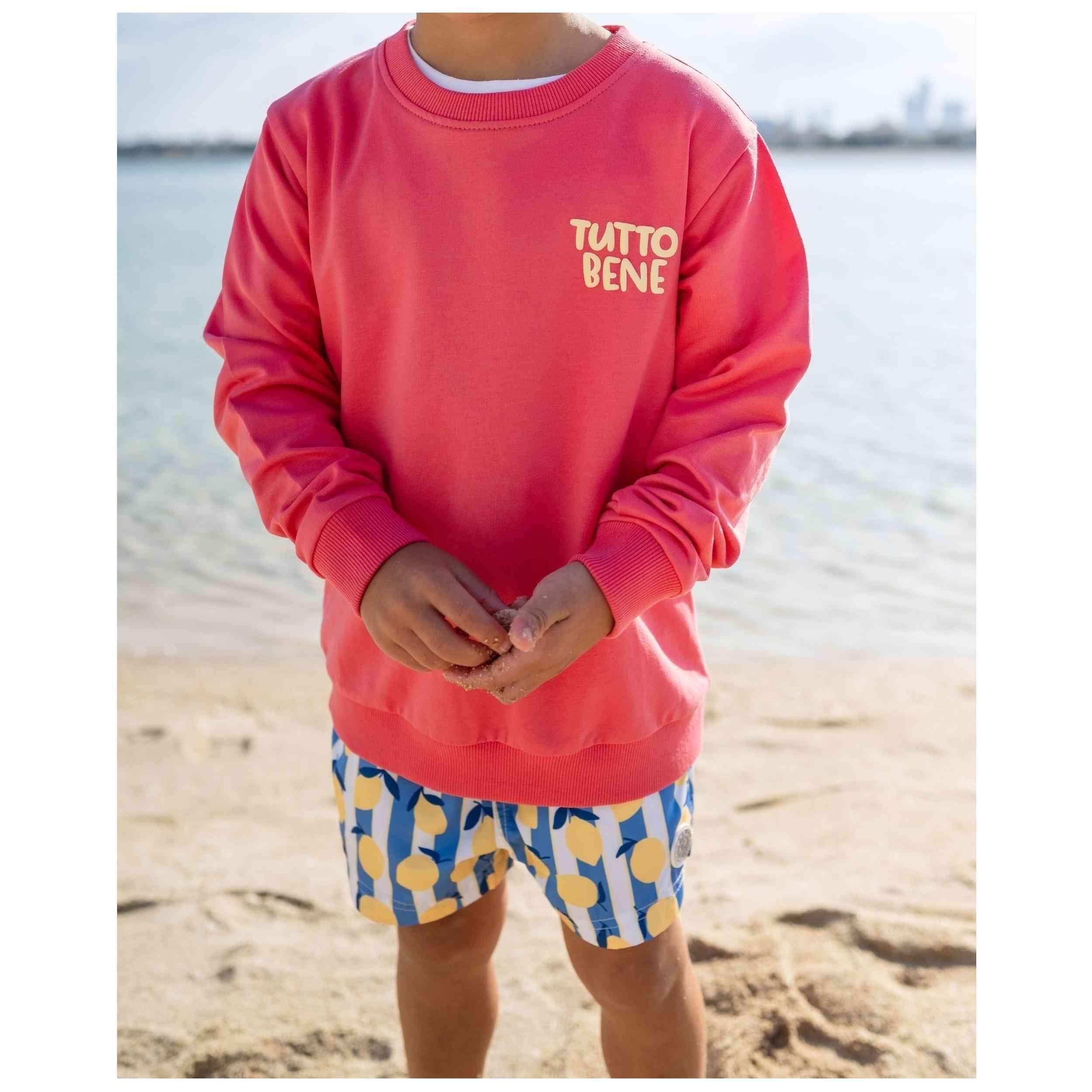 Sudadera Badawii modelo Sudadera Kids Algodón Diseño Tutto Bene para niños 2/4