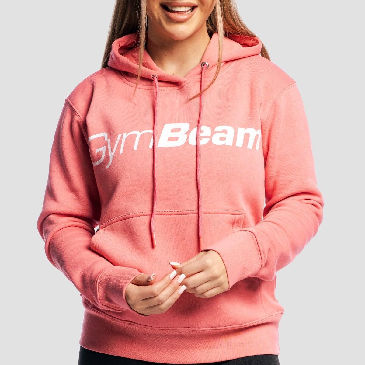 Felpa donna allenamento con cappuccio rosa Athlete 2/7
