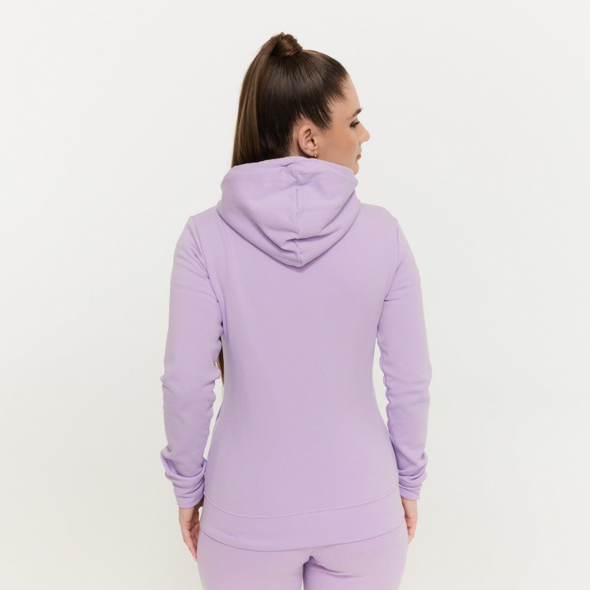 Felpa donna tempo libero con zip Limitless 5/7