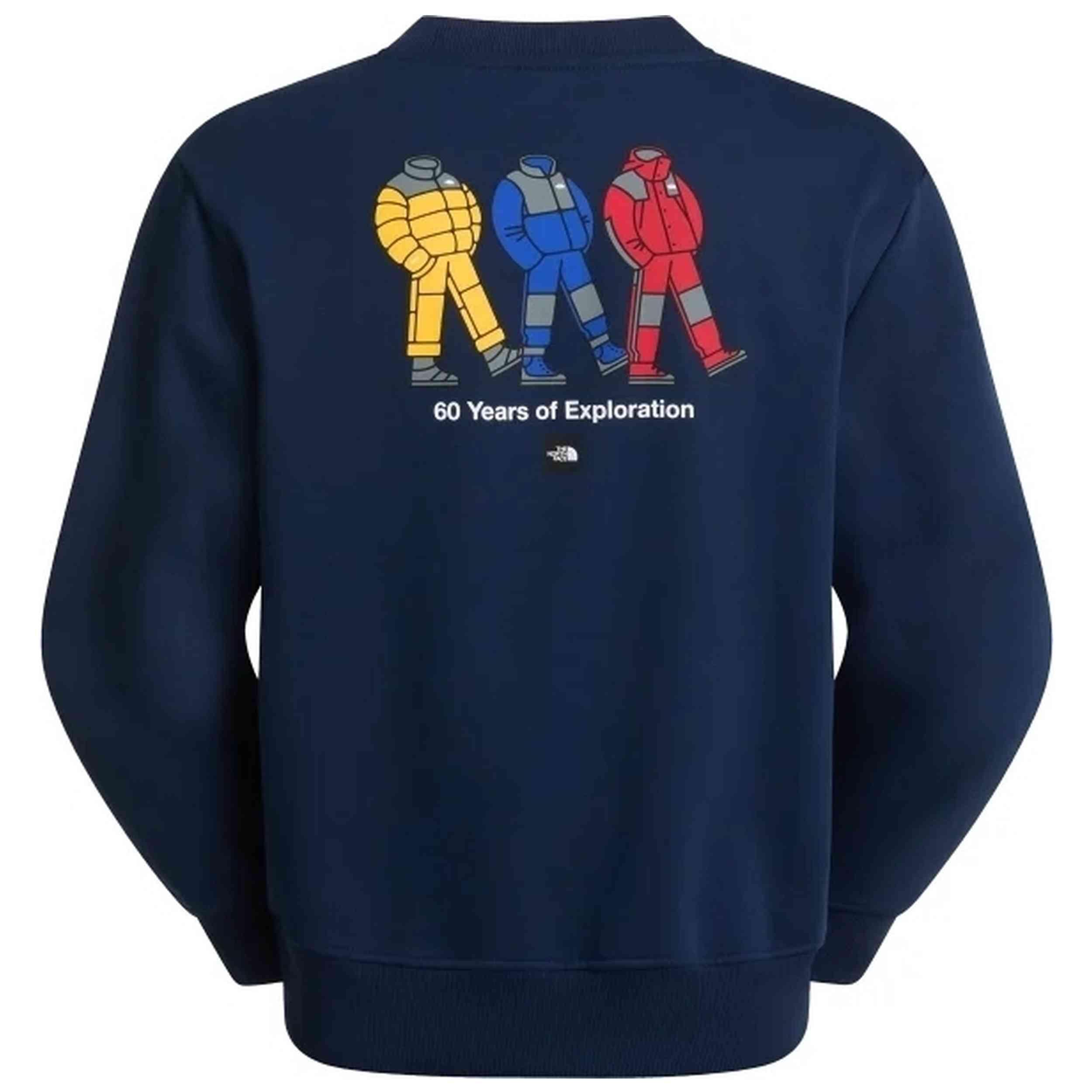 Sweater The north face model U TNF CELEBRATION RELAXED CREW-GRAPHIC voor mannen 2/3