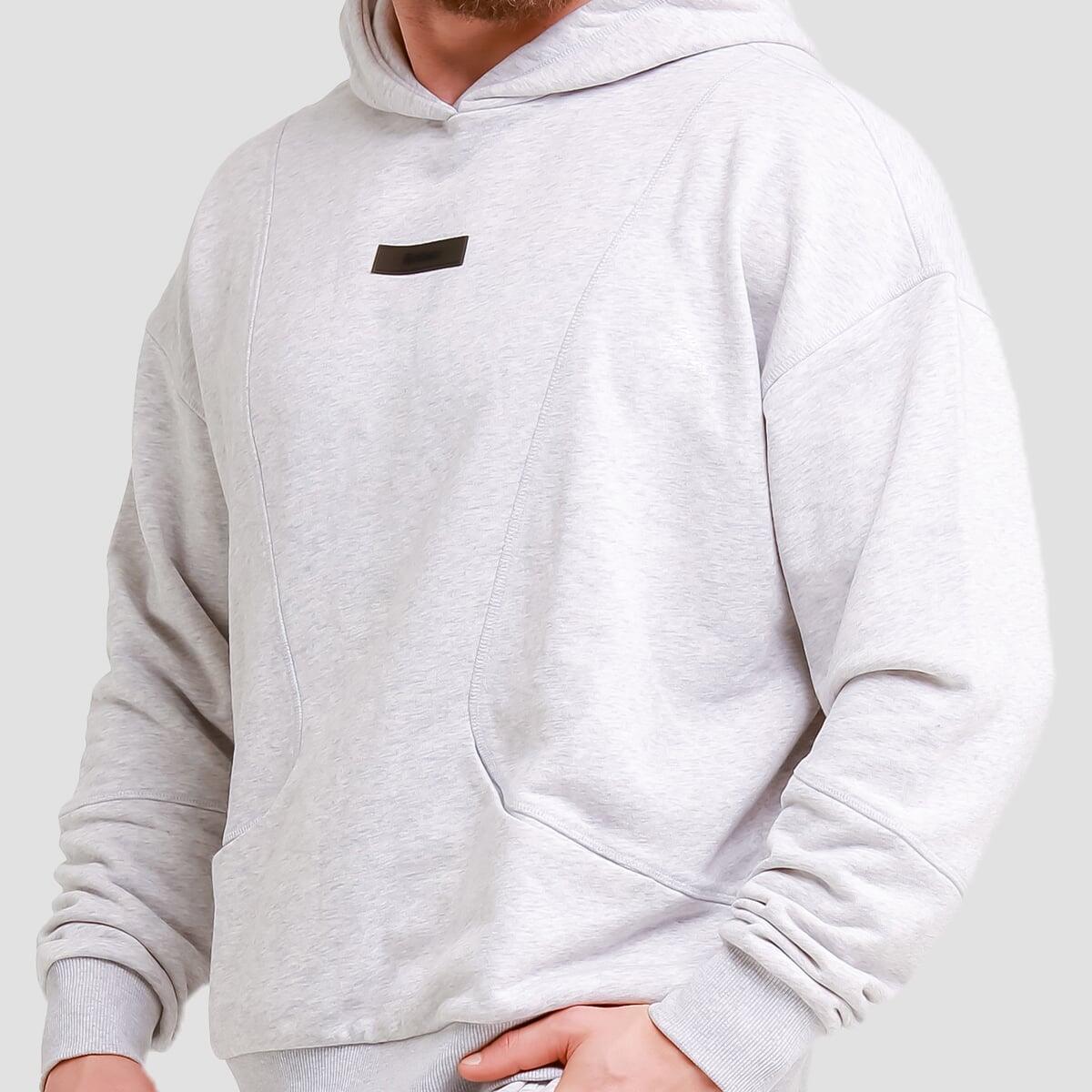 Bluza męska fitness z kapturem szara Unity 4/7