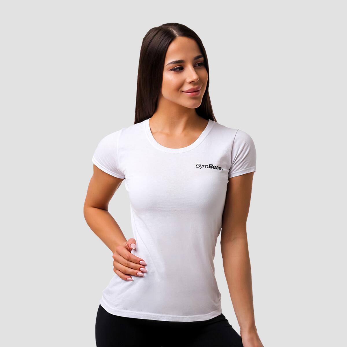 Koszulka damska fitness z krótkim rękawem biała Basic 3Pack 2/4