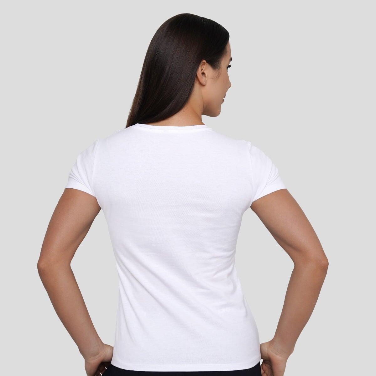 T-shirt donna traspirante bianca Pure Ambition 3/6