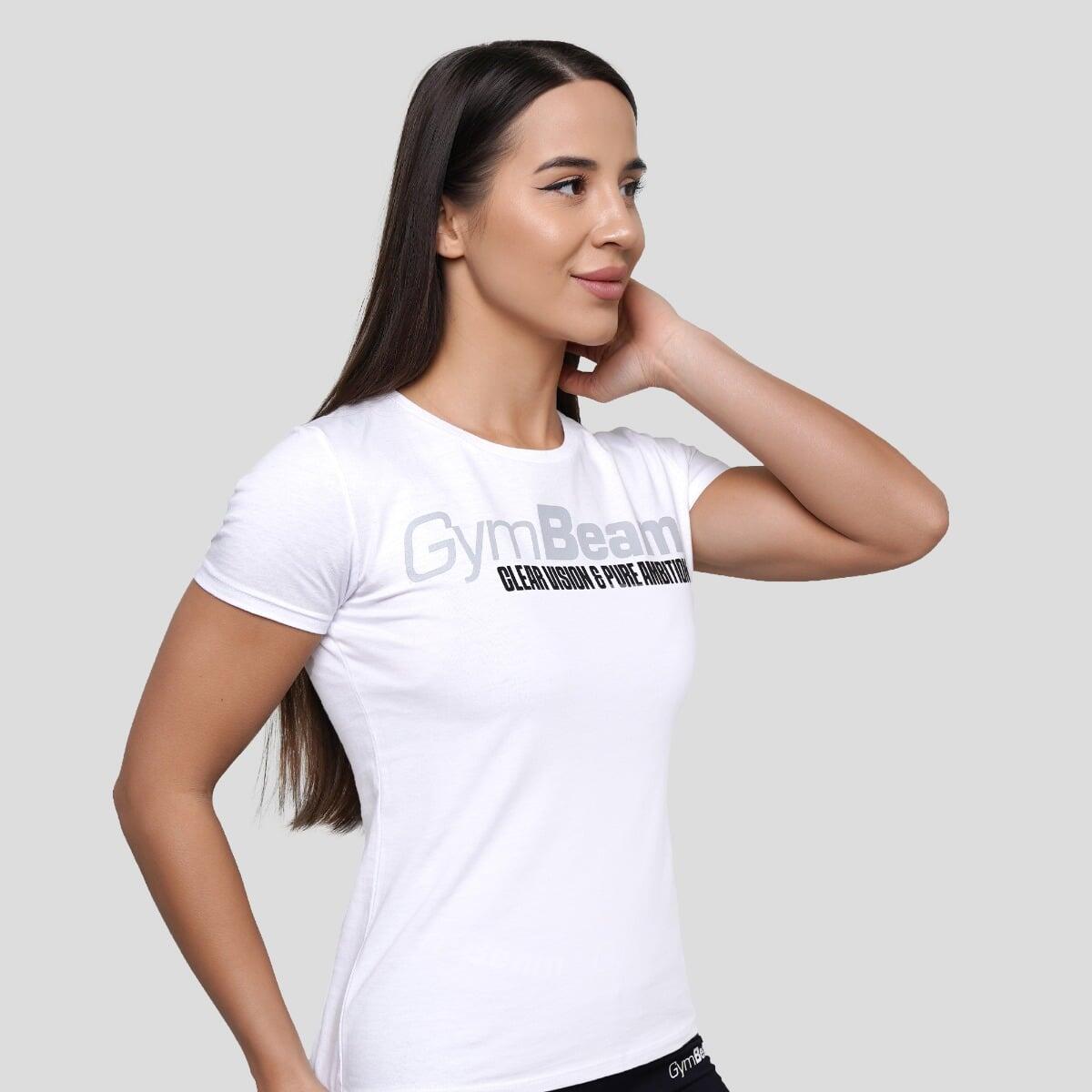 T-shirt donna traspirante bianca Pure Ambition 2/6