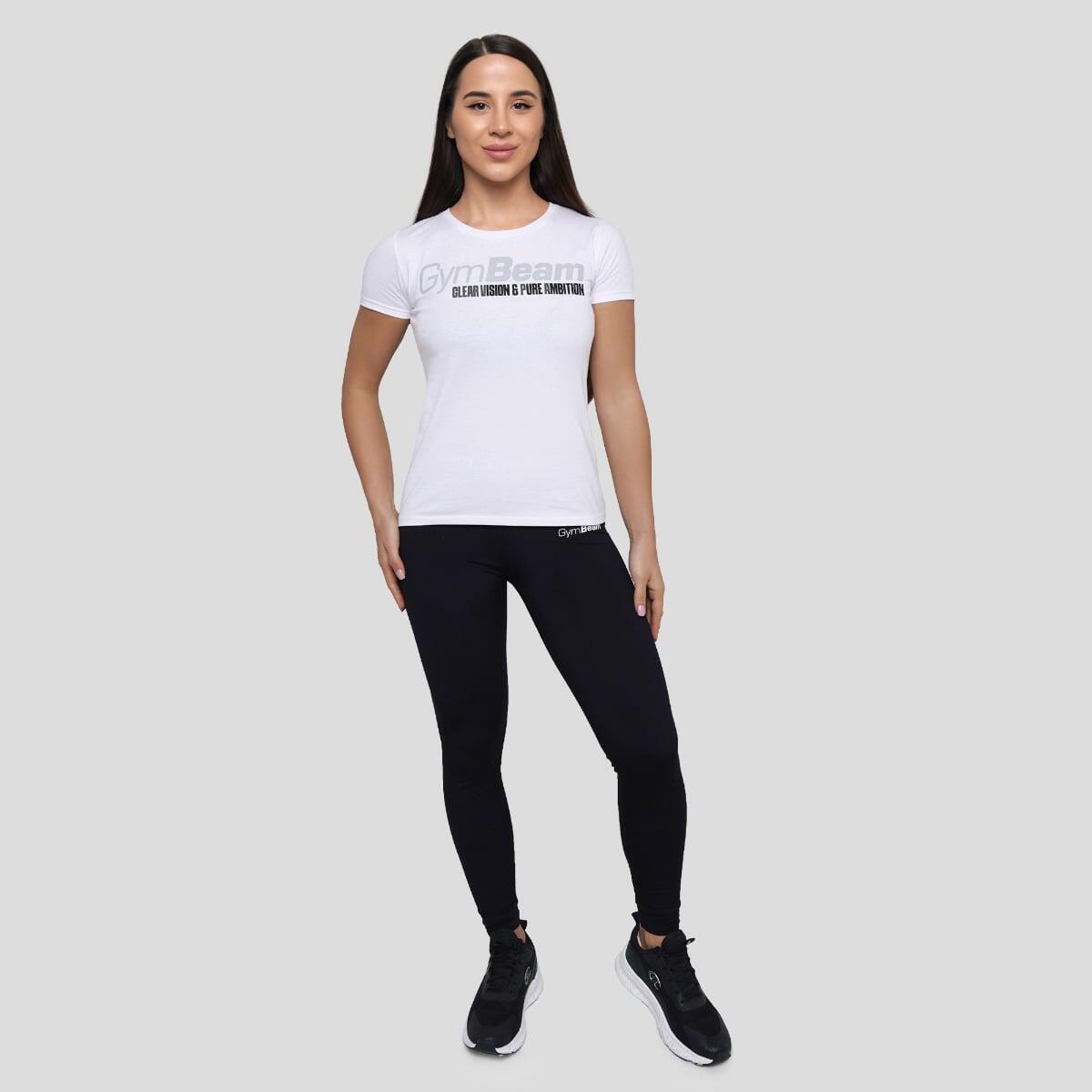 T-shirt donna traspirante bianca Pure Ambition 4/6
