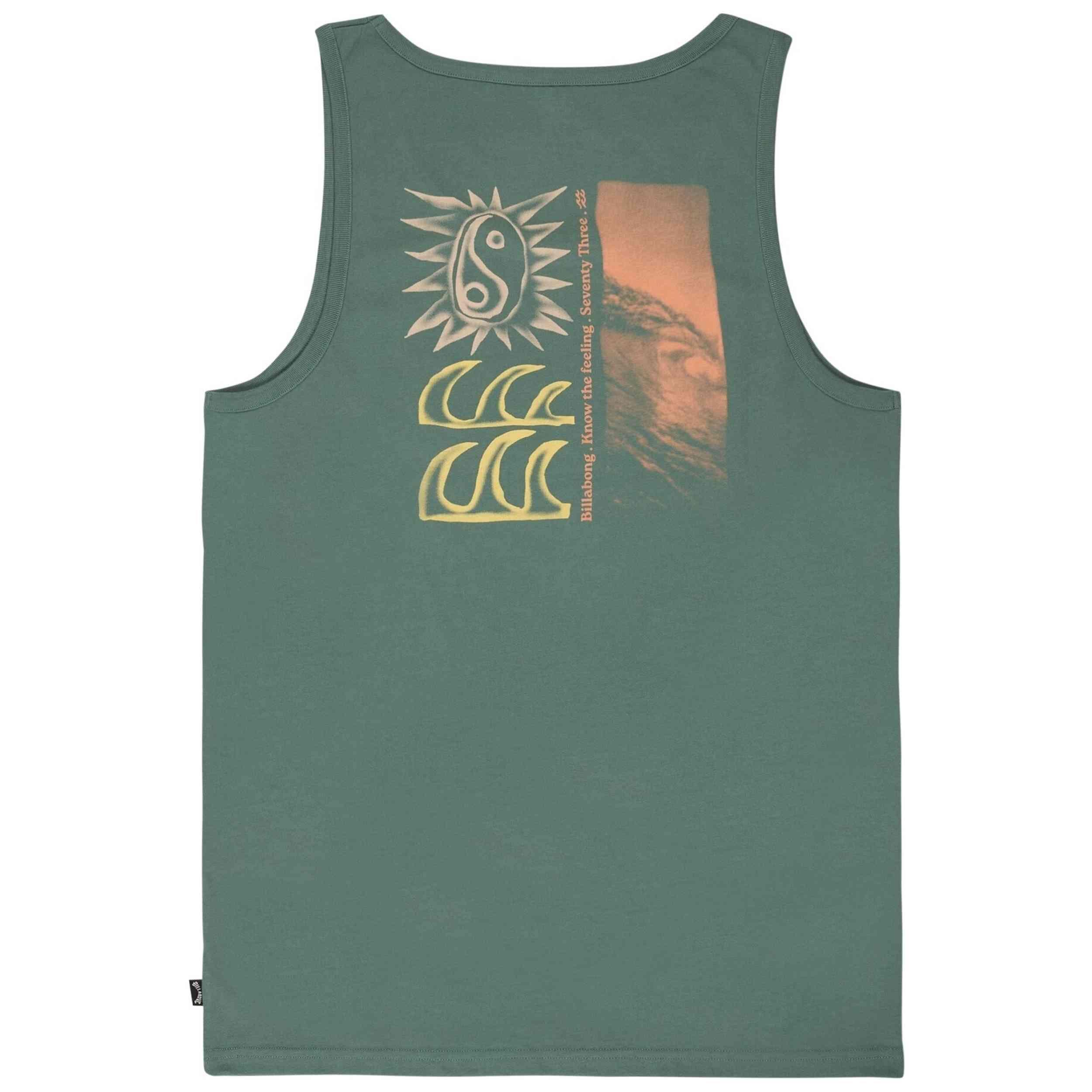 Camiseta regata Billabong modelo FEELING TK (BMR0) para homem 2/2