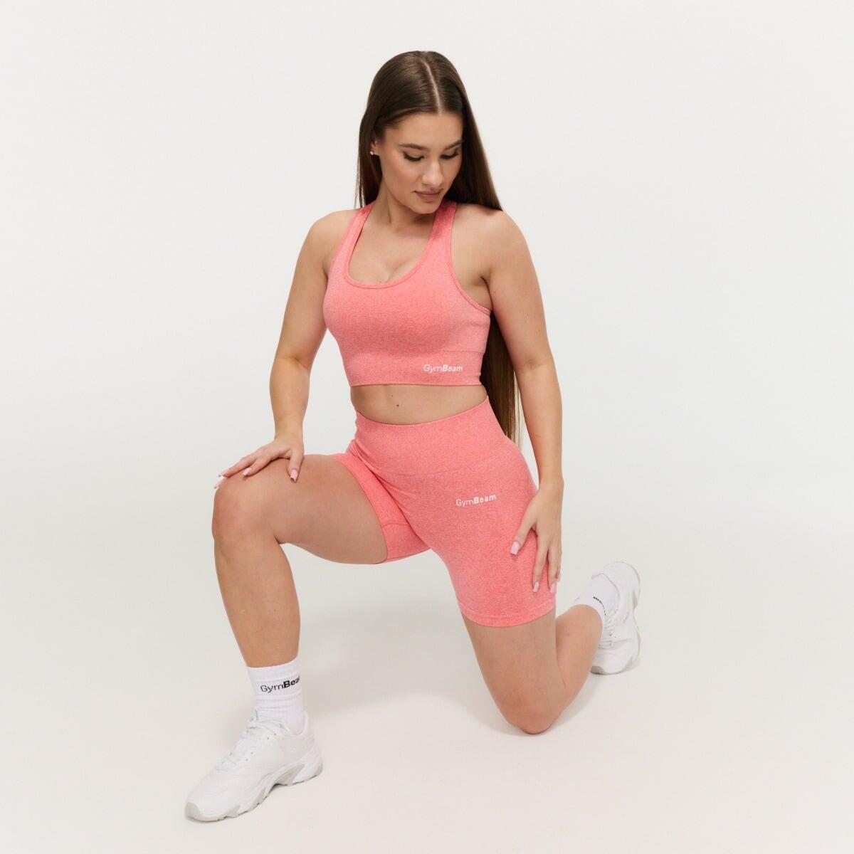 Biustonosz damski fitness bezszwowy FLO Coral 3/7