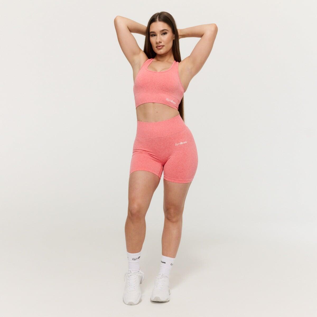 Biustonosz damski fitness bezszwowy FLO Coral 5/7