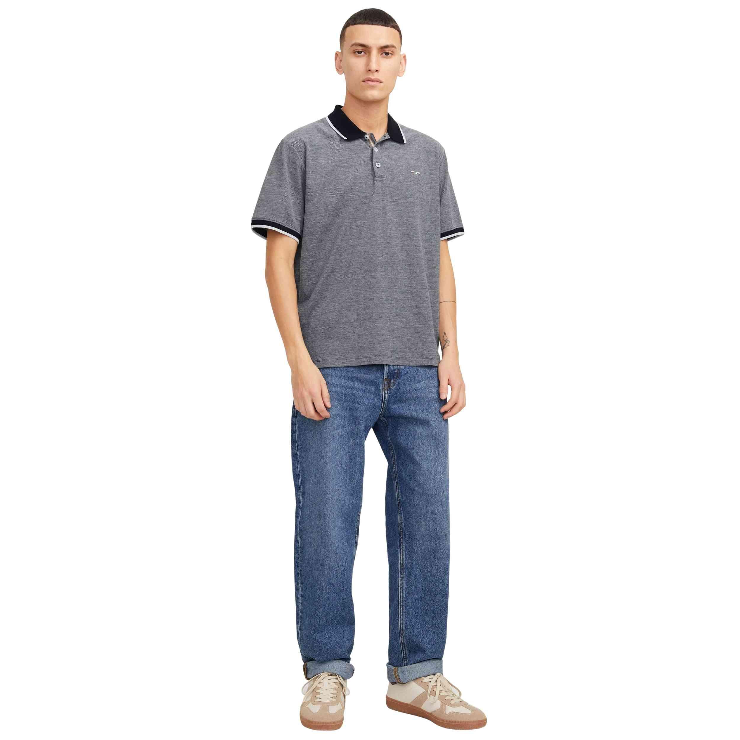 Polo Jack&jones modelo JPRBLUALVES SS POLO SN para homem 4/5