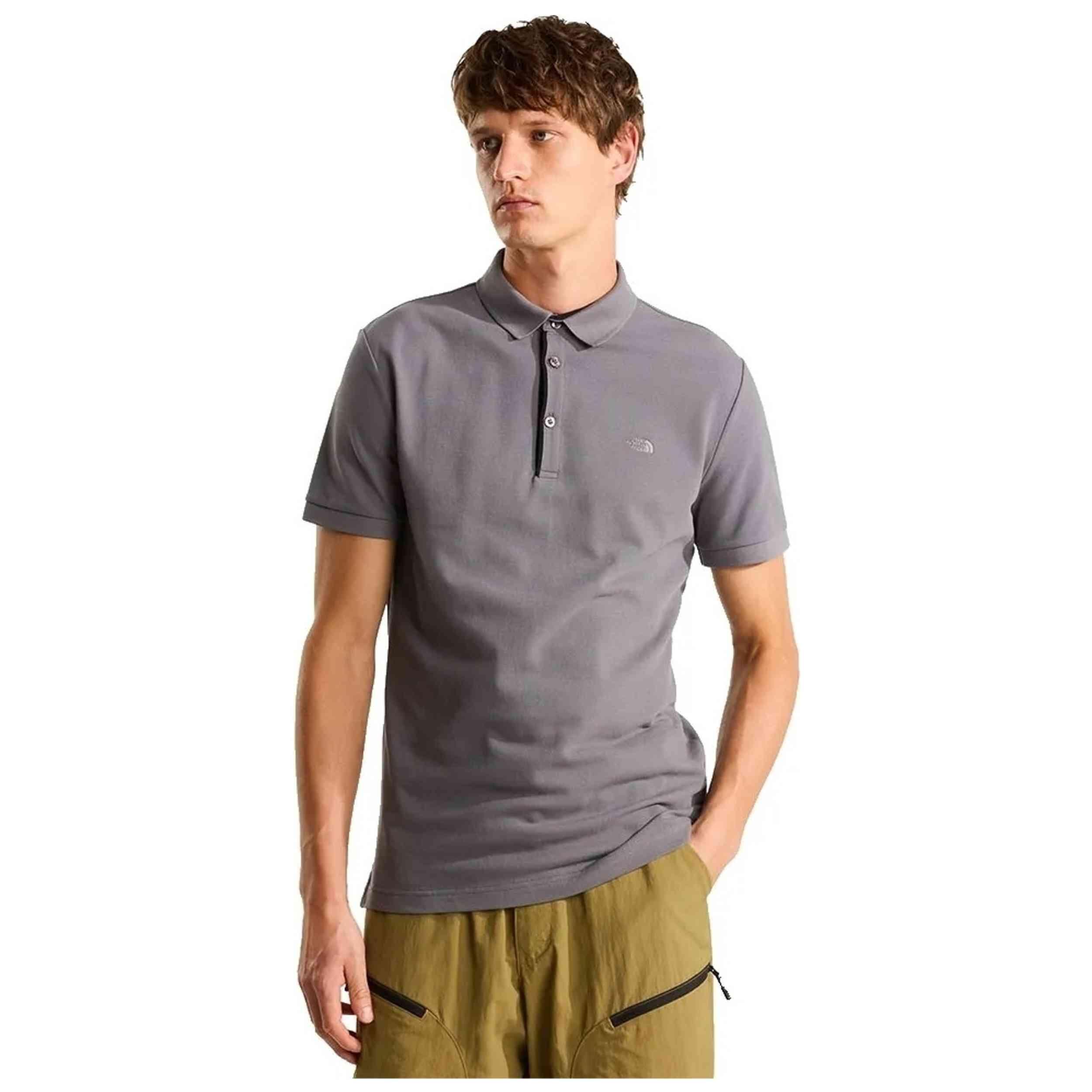 Polo à manches courtes The north face modèle M PREMIUM SLIM POLO SMOK pour homme 1/5