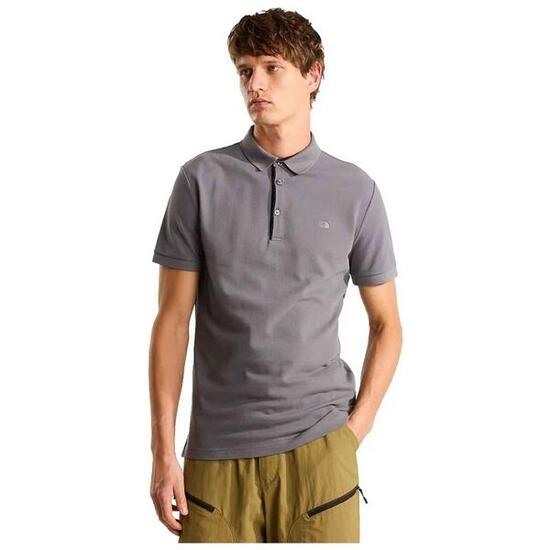 Polo à manches courtes The north face modèle M PREMIUM SLIM POLO SMOK pour homme