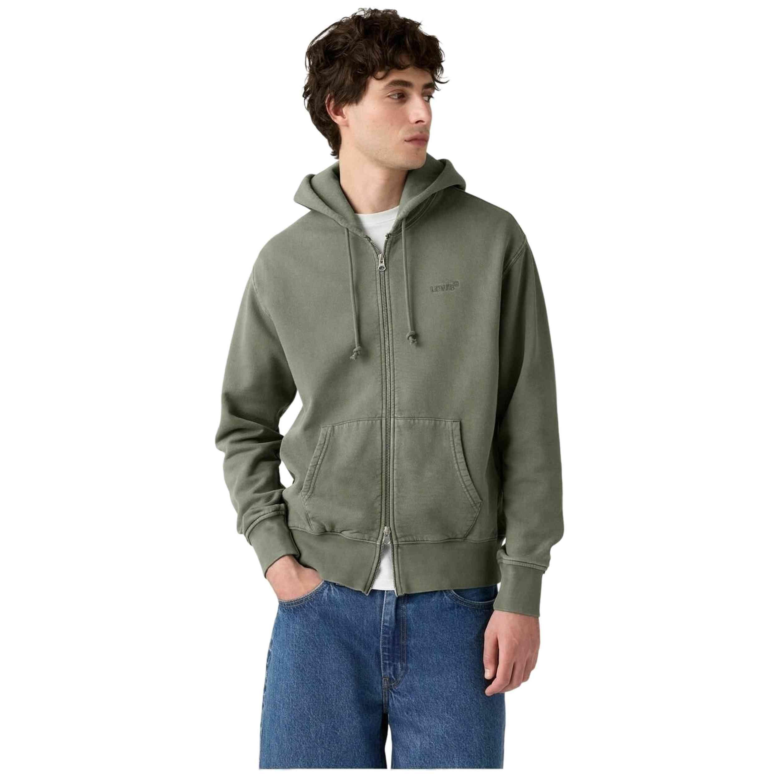 Felpa con cappuccio Levi's modello A92650007 per uomini 4/5