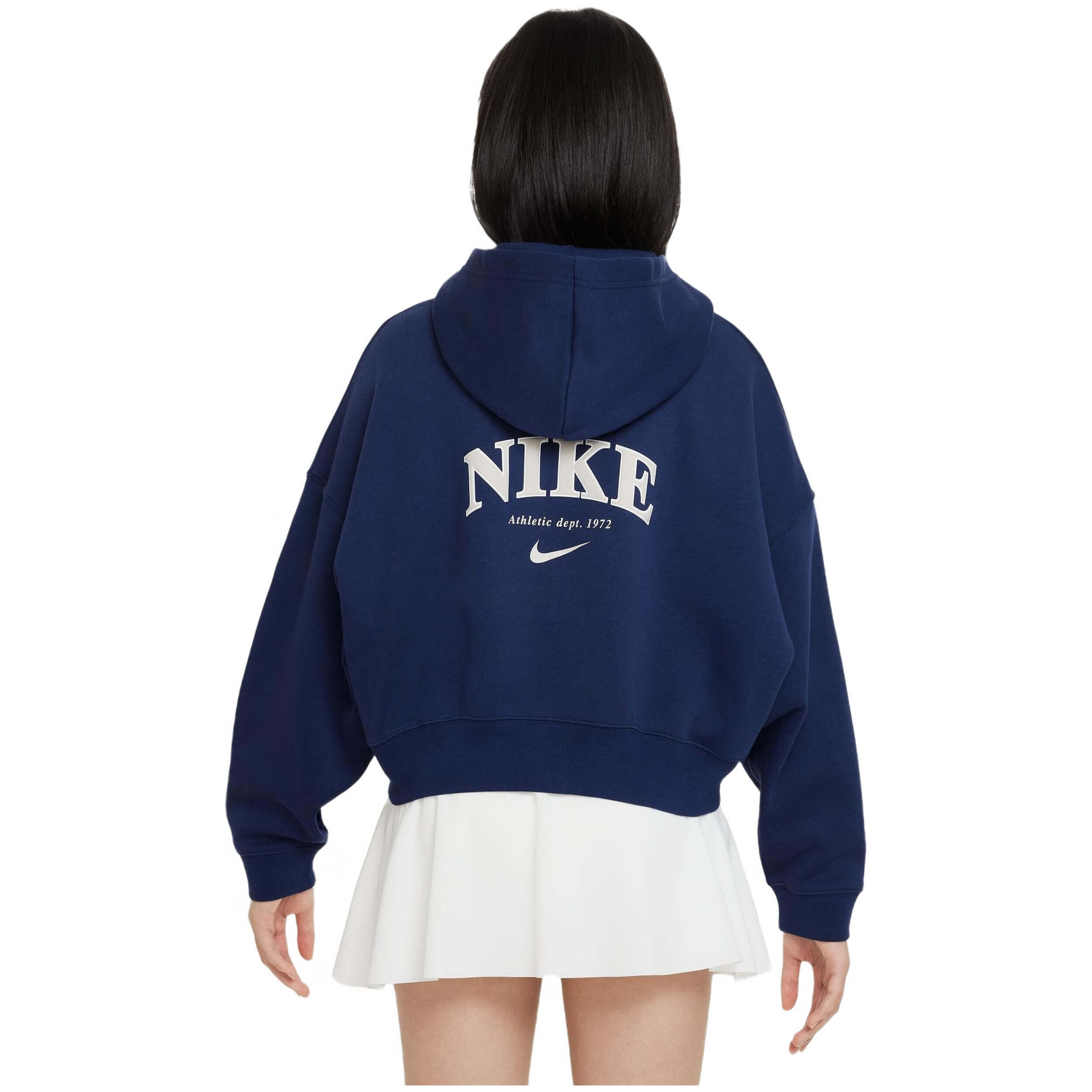 Sudadera con capucha Nike modelo FD0887-410 para niños unisex 2/5