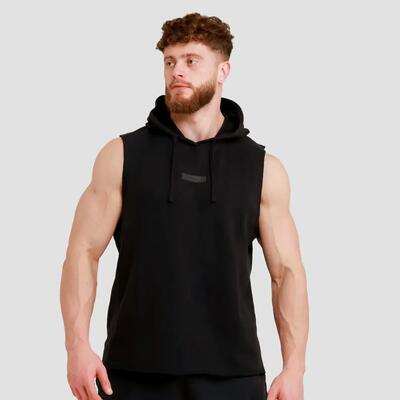 Gilet uomo palestra con cappuccio Unity