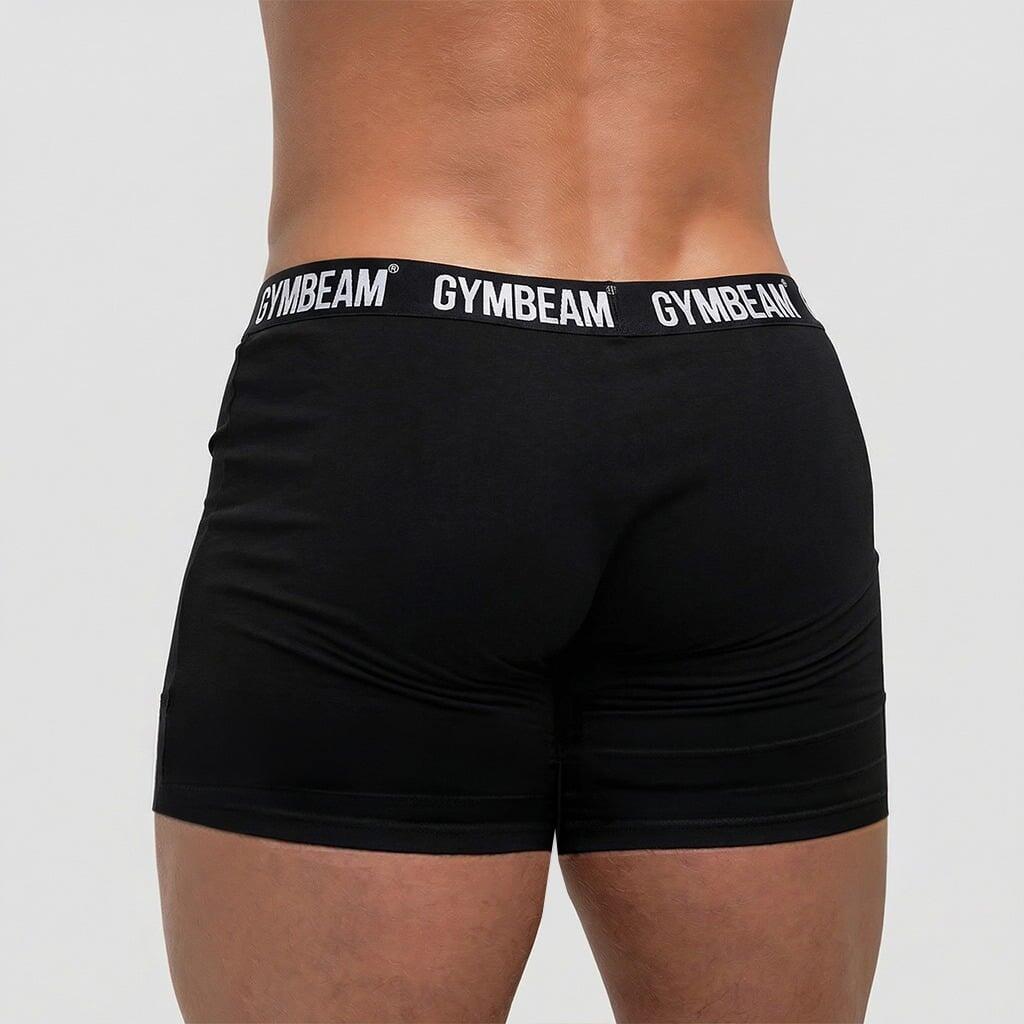 Bokserki męskie sports underwear czarne FIT 3-pak 3/7