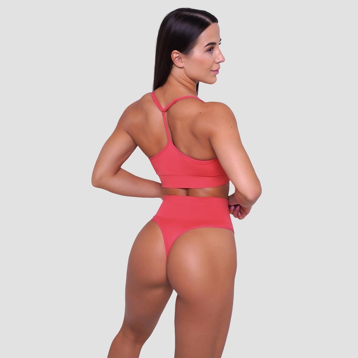 Slip donna brasiliani senza cuciture rosa 5/7