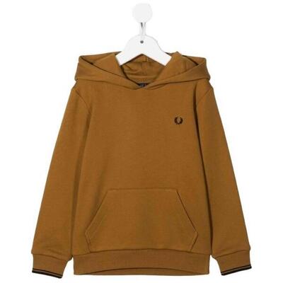 Hoodie fred perry model tipped hooded sweatshirt voor mannen