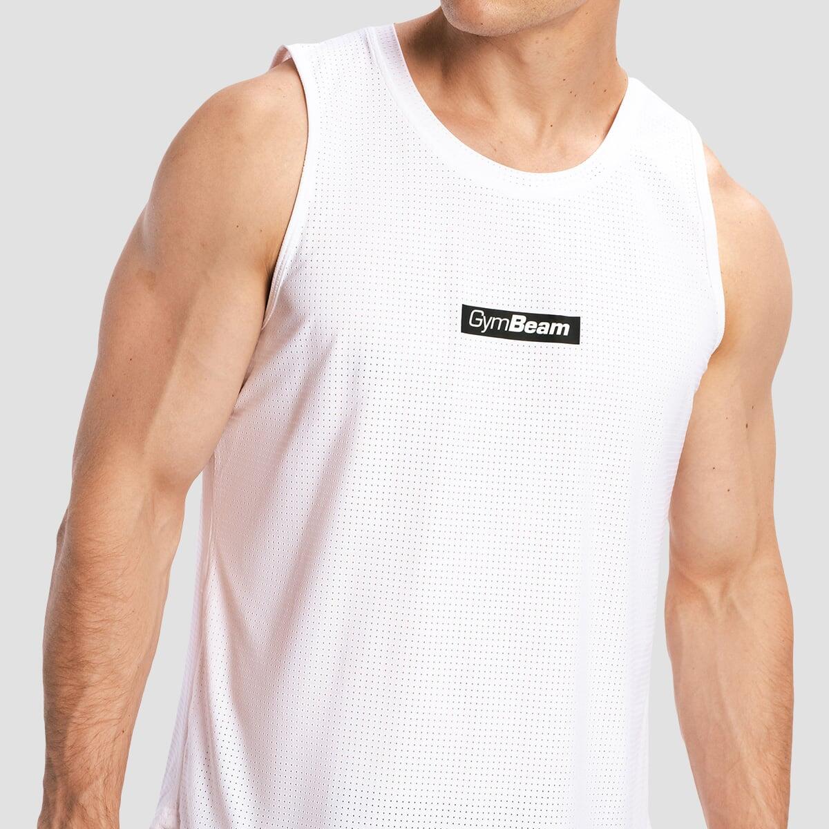 Canotta uomo boxe traspirante bianca Combat 2/7