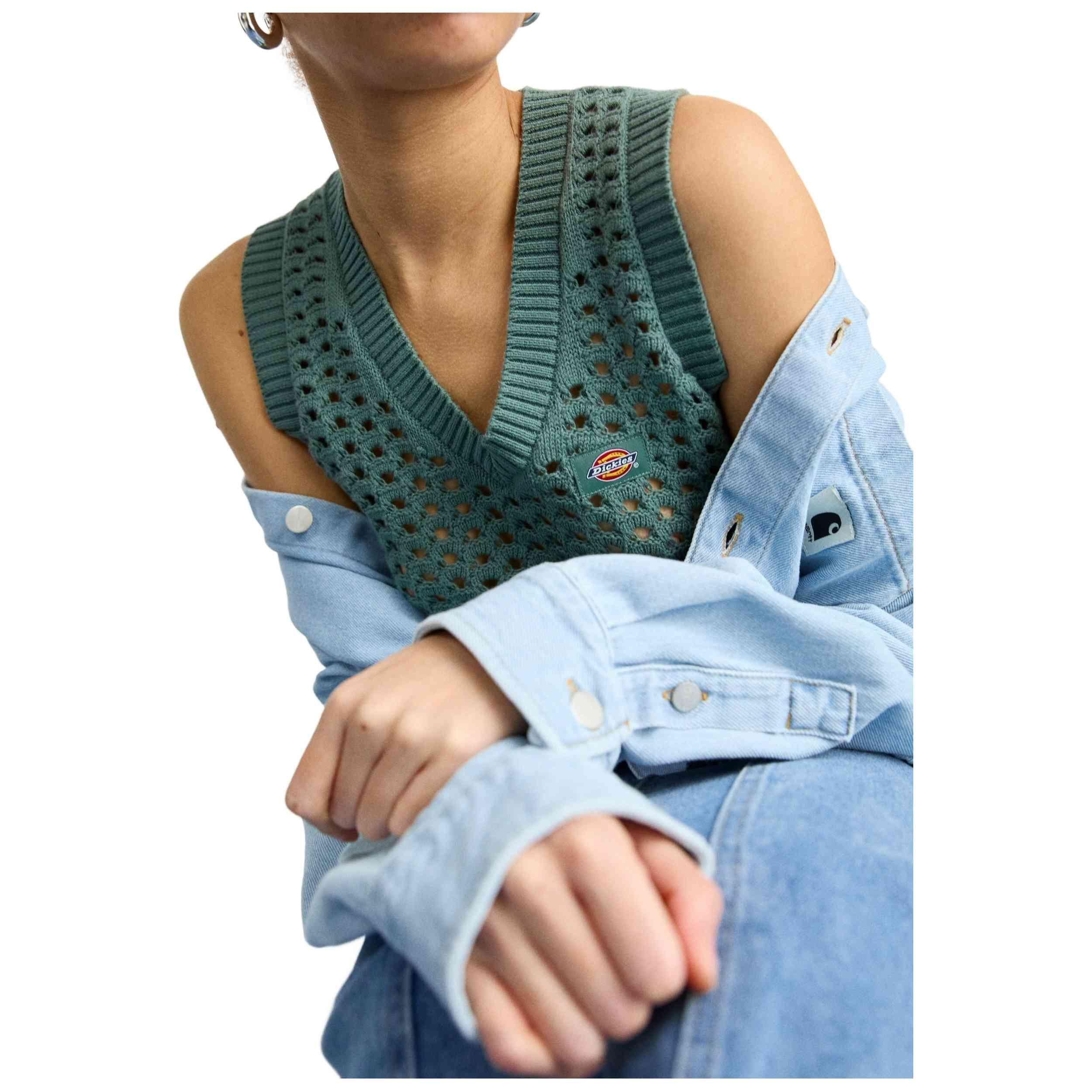 Camiseta regata Dickies modelo Ingalls Vest para mulheres 5/5