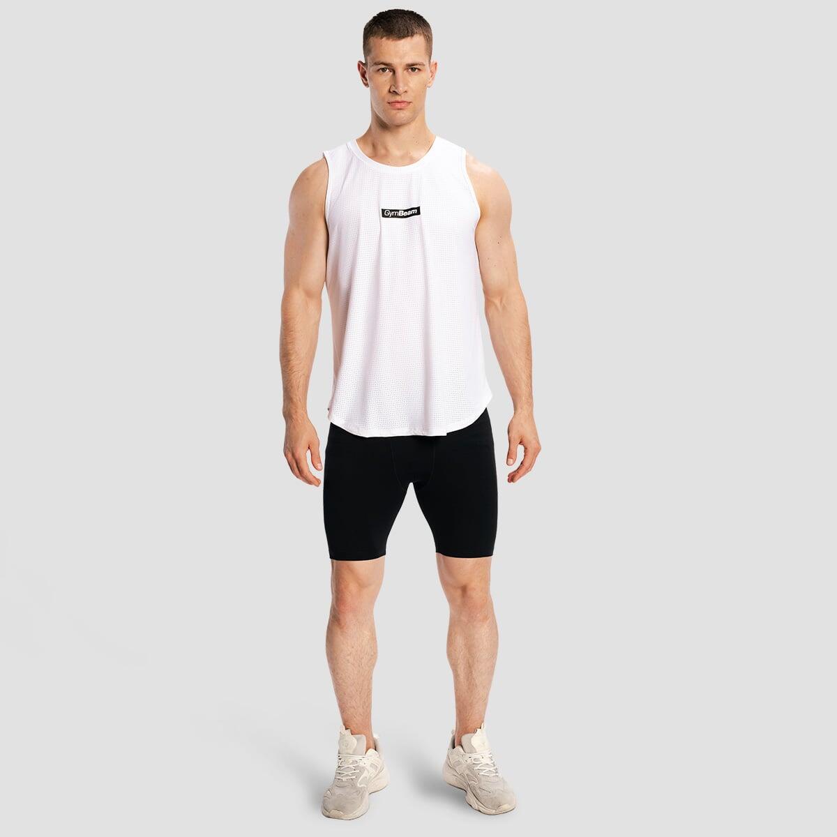 Canotta uomo boxe traspirante bianca Combat 5/7