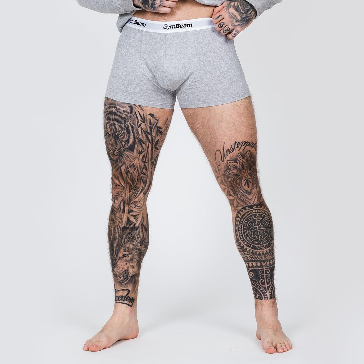 Boxer uomo Essentials grigi 5/7