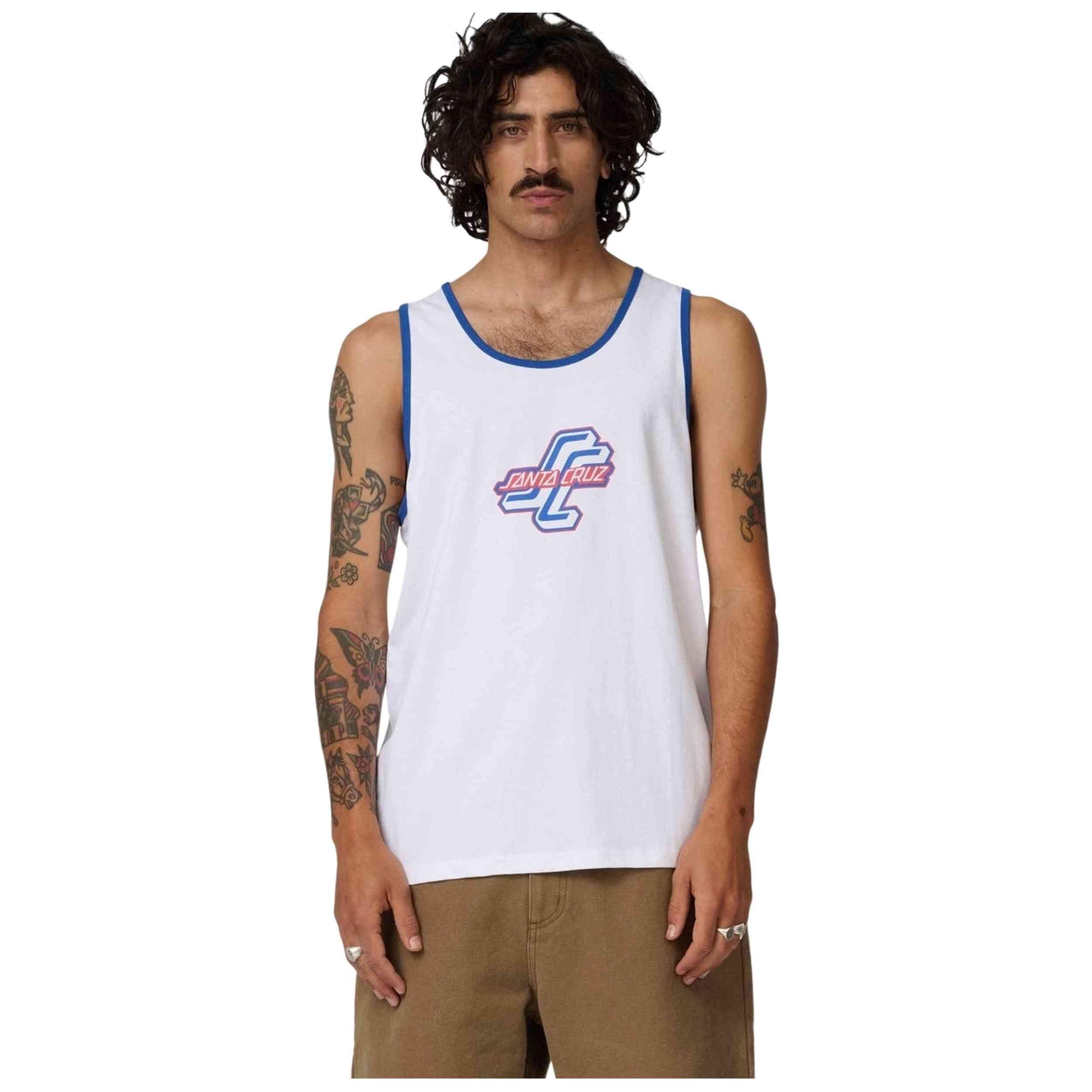 Tanktop Santa cruz model Outer OGSC Front voor unisex 3/4